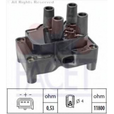 9.6381 FACET Катушка зажигания