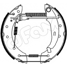 151-133 CIFAM Комплект тормозных колодок