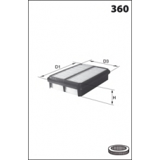 ELP9416 MECAFILTER Воздушный фильтр