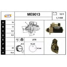 ME9013 SNRA Стартер