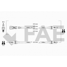 85690 FAE Комплект проводов зажигания