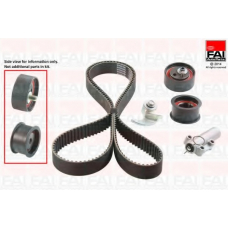 TBK363 FAI AutoParts Комплект ремня ГРМ