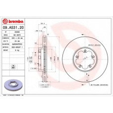 BS 8875 BRECO Тормозной диск