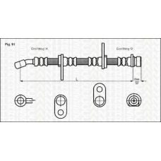 8150 10212 TRISCAN Тормозной шланг