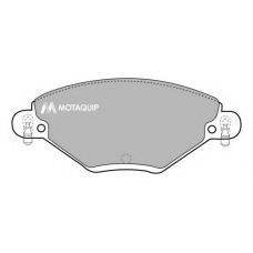 LVXL992 MOTAQUIP Комплект тормозных колодок, дисковый тормоз