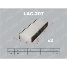 LAC-207 LYNX Cалонный фильтр