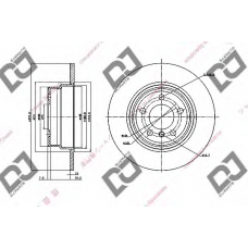 BD1620 DJ PARTS Тормозной диск