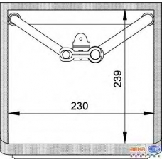 8FV 351 210-751 HELLA Испаритель, кондиционер