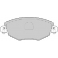 DBP241425 DURON Комплект тормозных колодок, дисковый тормоз