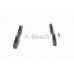 0 986 461 753 BOSCH Комплект тормозных колодок, дисковый тормоз