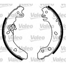 553691 VALEO Комплект тормозных колодок