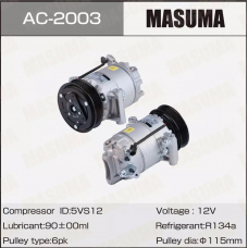 AC2003 MASUMA Ac2003       компрессоры кондиционера masuma, qashqai / j10e / mr20de