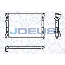 RA0300380 JDEUS Радиатор, охлаждение двигателя