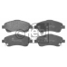 16653 FEBI Комплект тормозных колодок, дисковый тормоз