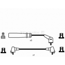 73722 STANDARD Комплект проводов зажигания