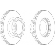 FCR147A FERODO Тормозной диск
