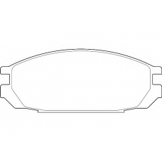 WBP20098A WAGNER LOCKHEED Комплект тормозных колодок, дисковый тормоз