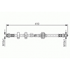 1 987 476 749 BOSCH Тормозной шланг