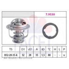 7.8489 FACET Термостат, охлаждающая жидкость