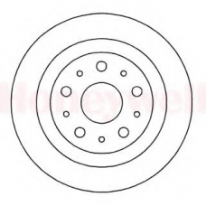 562017B BENDIX Тормозной диск