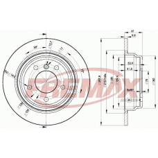 BD-4129-50 FREMAX Тормозной диск