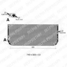 TSP0225385 DELPHI Конденсатор, кондиционер