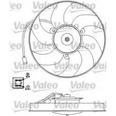 696191 VALEO Вентилятор, охлаждение двигателя