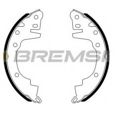 GF0814 BREMSI Комплект тормозных колодок