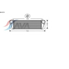 BW4374 AVA Интеркулер
