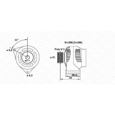 943356957010 MAGNETI MARELLI Генератор