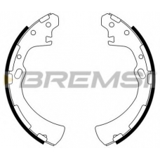 GF0849 BREMSI Комплект тормозных колодок