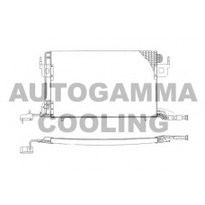 101590 AUTOGAMMA Конденсатор, кондиционер