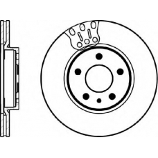 MDC991 MINTEX Тормозной диск