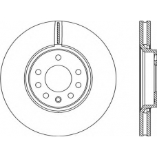 BDR1990.20 OPEN PARTS Тормозной диск