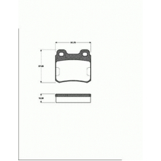 1501223310 S.b.s. Комплект тормозных колодок, дисковый тормоз