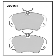 ADB0434 Allied Nippon Тормозные колодки