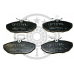12152 OPTIMAL Комплект тормозных колодок, дисковый тормоз