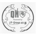 4863900319 Jp Group Комплект тормозных колодок, стояночная тормозная с