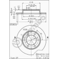 08.4504.10 BREMBO Тормозной диск