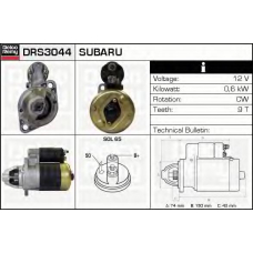 DRS3044 DELCO REMY Стартер