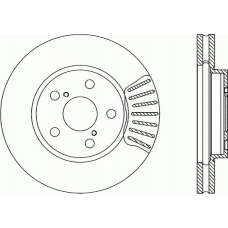 BDR1727.20 OPEN PARTS Тормозной диск