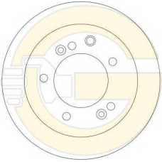 6043951 GIRLING Тормозной диск