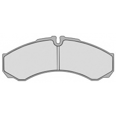 RA.0667.0 RAICAM Комплект тормозных колодок, дисковый тормоз