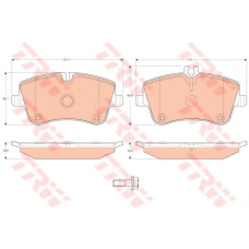 DP1010.10.0857 Dr!ve+ Комплект тормозных колодок, дисковый тормоз