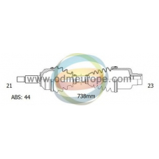 18-292021 ODM-MULTIPARTS Приводной вал