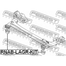 RNAB-LAGR-KIT FEBEST Втулка, балка моста