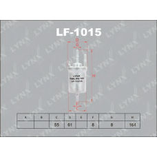 LF-1015 LYNX Lf-1015 фильтр топливный lynx