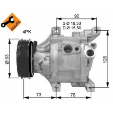 32686G NRF Компрессор, кондиционер