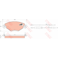 DP1010.10.0850 Dr!ve+ Комплект тормозных колодок, дисковый тормоз