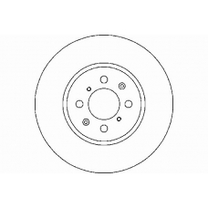 MDC1501 MINTEX Тормозной диск